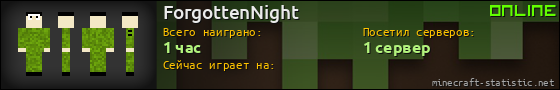 Юзербар 560x90 для ForgottenNight