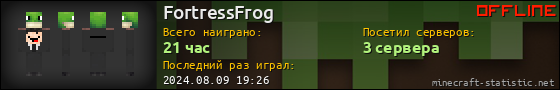 Юзербар 560x90 для FortressFrog