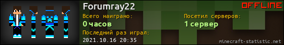 Юзербар 560x90 для Forumray22