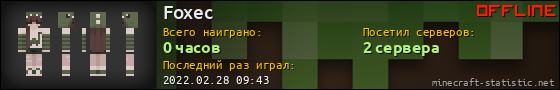 Юзербар 560x90 для Foxec