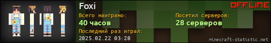 Юзербар 560x90 для Foxi