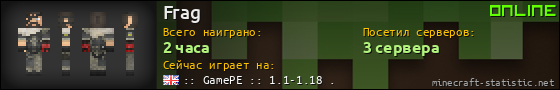 Юзербар 560x90 для Frag