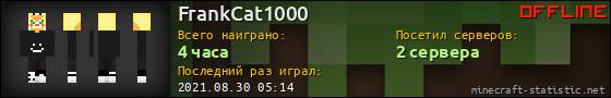 Юзербар 560x90 для FrankCat1000