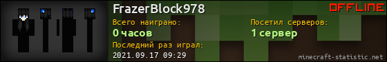 Юзербар 560x90 для FrazerBlock978