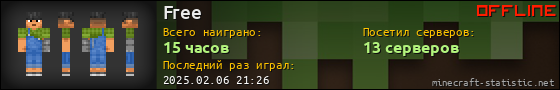 Юзербар 560x90 для Free