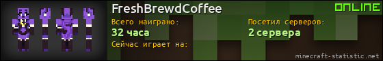 Юзербар 560x90 для FreshBrewdCoffee