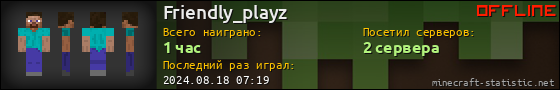 Юзербар 560x90 для Friendly_playz