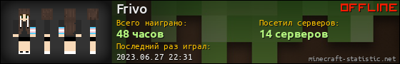 Юзербар 560x90 для Frivo