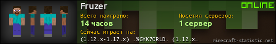 Юзербар 560x90 для Fruzer