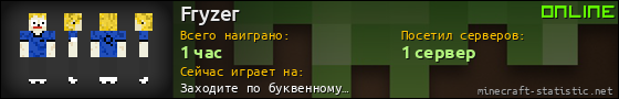 Юзербар 560x90 для Fryzer