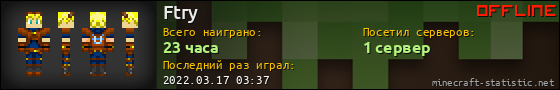 Юзербар 560x90 для Ftry