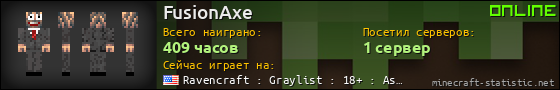 Юзербар 560x90 для FusionAxe
