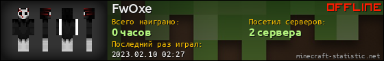 Юзербар 560x90 для FwOxe