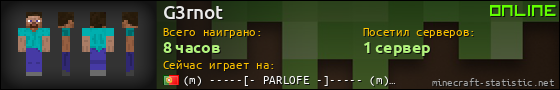 Юзербар 560x90 для G3rnot