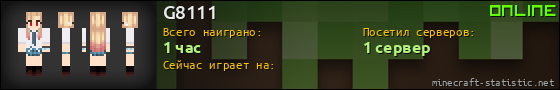 Юзербар 560x90 для G8111