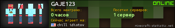 Юзербар 560x90 для GAJE123