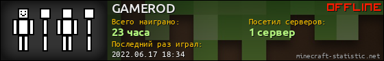 Юзербар 560x90 для GAMEROD