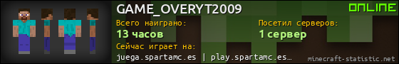 Юзербар 560x90 для GAME_OVERYT2009