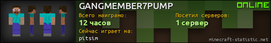 Юзербар 560x90 для GANGMEMBER7PUMP