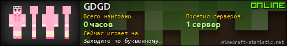 Юзербар 560x90 для GDGD