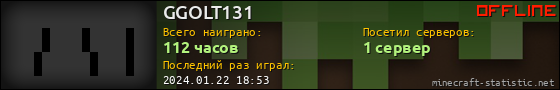 Юзербар 560x90 для GGOLT131