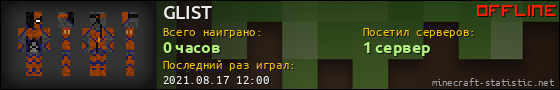 Юзербар 560x90 для GLIST