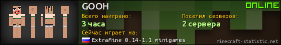 Юзербар 560x90 для GOOH