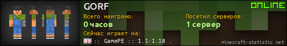 Юзербар 560x90 для GORF