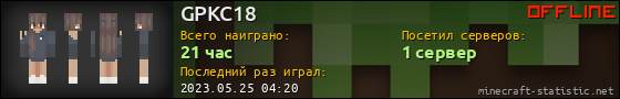 Юзербар 560x90 для GPKC18
