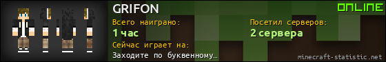 Юзербар 560x90 для GRIFON