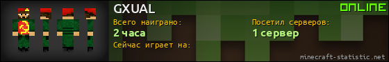 Юзербар 560x90 для GXUAL