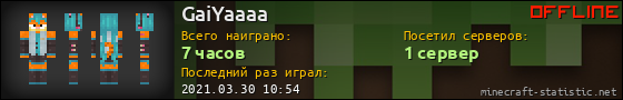 Юзербар 560x90 для GaiYaaaa