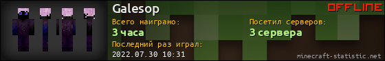 Юзербар 560x90 для Galesop