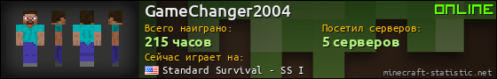 Юзербар 560x90 для GameChanger2004