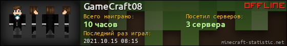 Юзербар 560x90 для GameCraft08