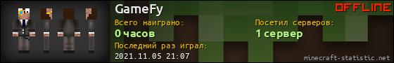 Юзербар 560x90 для GameFy