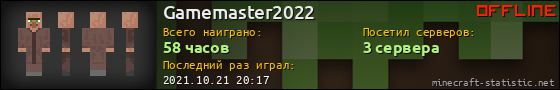 Юзербар 560x90 для Gamemaster2022