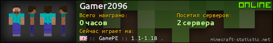 Юзербар 560x90 для Gamer2096