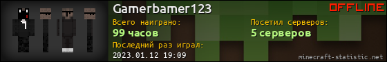 Юзербар 560x90 для Gamerbamer123