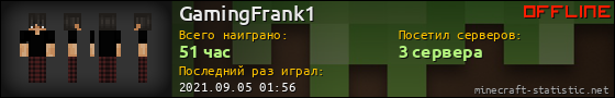 Юзербар 560x90 для GamingFrank1