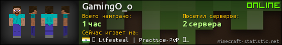 Юзербар 560x90 для GamingO_o