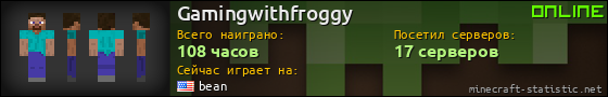 Юзербар 560x90 для Gamingwithfroggy