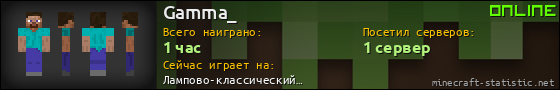 Юзербар 560x90 для Gamma_