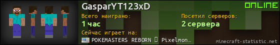 Юзербар 560x90 для GasparYT123xD