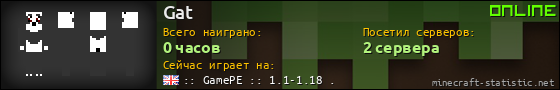 Юзербар 560x90 для Gat