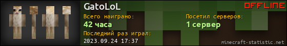 Юзербар 560x90 для GatoLoL