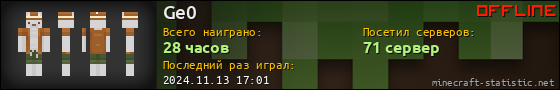 Юзербар 560x90 для Ge0