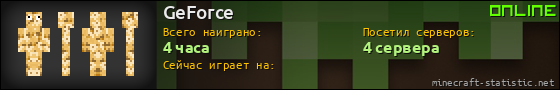 Юзербар 560x90 для GeForce