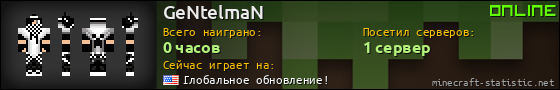 Юзербар 560x90 для GeNtelmaN