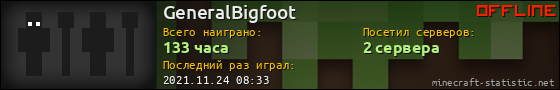 Юзербар 560x90 для GeneralBigfoot